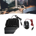 Video Game Keyboard and Mouse Converter High Sensitivity Keyboard Mouse Adapter Converter RGB with OTG Adapter for Game Controller. 