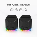 Fantech sonar gs202 rgb gaming speaker. 