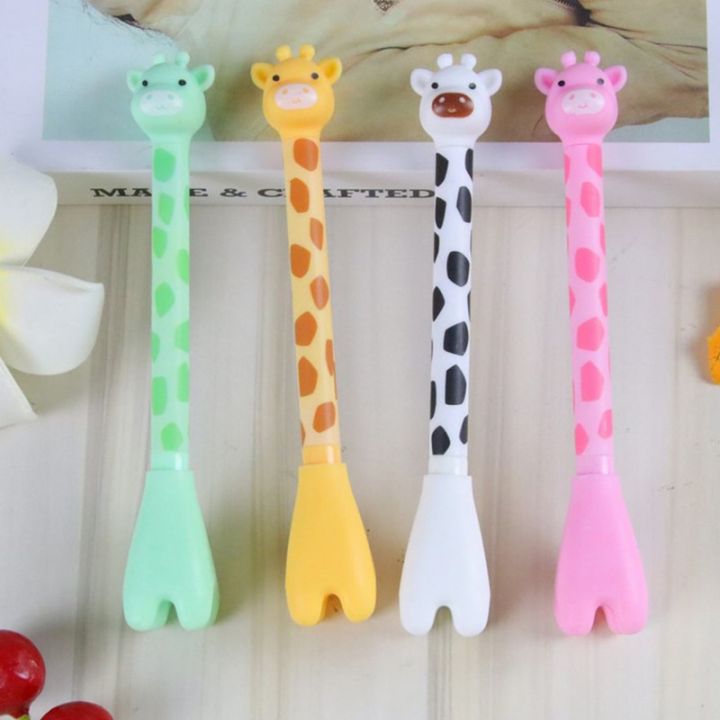 %E3%80%90HOT%E3%80%91%201Pc%200.5Mm%20Black%20Refill%20Signature%20Pens%20Creative%20Cartoon%20Cute%20Giraffe%20Standable%20Gel%20Pen%20School%20Office%20Supplies%20For%20Children's%20Gift%20-%20Image%205