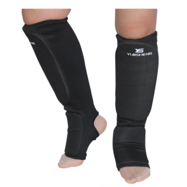 【Hottest Trends】Child Adult Kickboxing Boxing Muay Thai Shin Guards Taekwondo Ankle Support Insteps Karate MMA Leg Guard Training Protection DEO