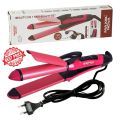 Nova 2 in 1 Multifunction Hair Straightener & Hair Curler. 