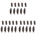 15 Pairs Spring Loaded Magnetic Pogo Pin Connector 3 Positions Magnets Pitch 2.3MM Through Holes Male Female Probe. 