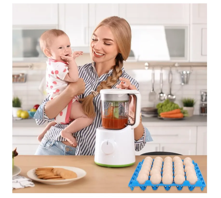 Durable Reusable Plastic Egg Tray - 30 Eggs