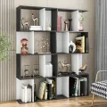 VTEC FURNITURE Modern Display Rack / 4-Tier Bookcase / Ornament Rack/ Simple shelf/ Bookcases /  Shelves / Objects Display Rack/  Home Decor / Modern Furniture / Multifunctional bookcase / Combination Floor Cabinet. 