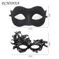 Fit Eye Cover 1 Set Halloween Eye Cover Elegant Venetian Style Couples Masquerade for Party Cosplay Costume. 