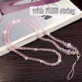 Casinglee for Huawei Y6P case Shiny Ring Glitter Soft Transparent Holder Stand Back cover with String for Huawei Y6P Phone cases cover Stars Moon Girls For girls and Boys. 