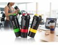 500ml  Three Layers Plastic Gym Fitness Protein Shaker Bottle Sport Gym Water Bottle with Tick Marker. 