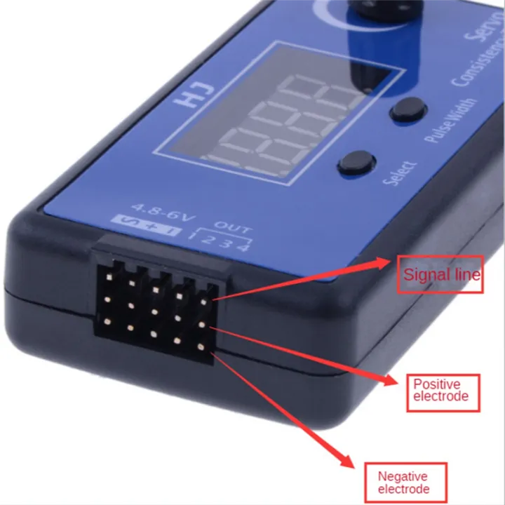 Steering Gear Ruler Tester Steering Gear Measurement for RC Helicopter Airplane Car Tool ...