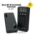 30000mAh Power Bank With Powerful LED Torch Fast charging Recrsi RE-PB 300. 