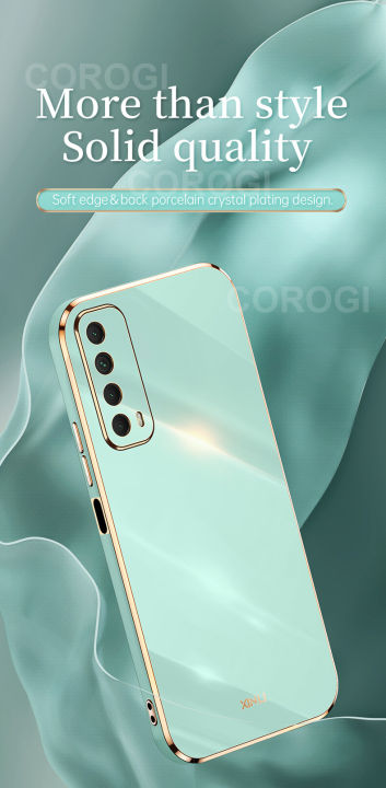 For%20Huawei%20Y7A%20Back%20Cover%20Shiny%20Plating%20Square%20Bumper%20Soft%20Silicone%20Shockproof%20Protective%20Case%20-%20Image%209