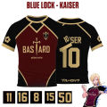 Jersey Futsal Cosplay Football Motif VL Replika Blue Lock Anime Bastard Munchen Men T-shirt Summer Short Sleeve Children Tee Top. 