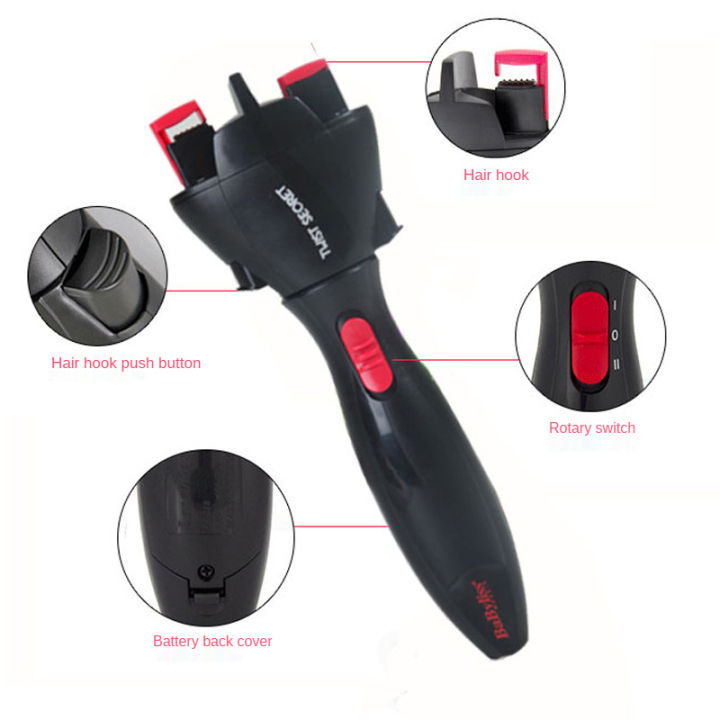 Hair Braider Machine Braiding Hairstyle Cabello Automatic Twist Braider ...
