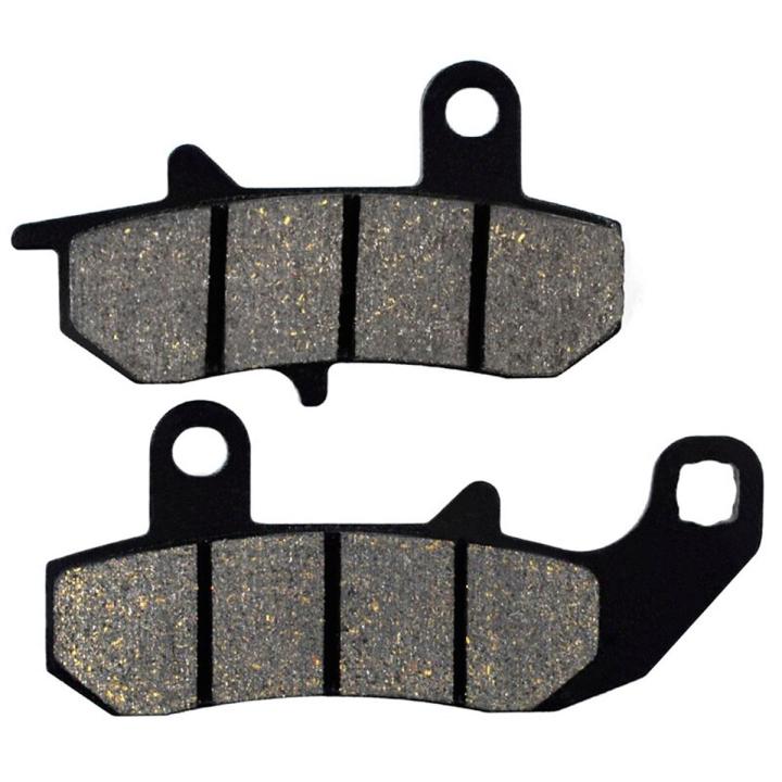Cyleto Bremsbeläge Hinten Für DR600/650/750/800 (1989-1995) – Semi-metallisch, 99,3 X 44 Mm & 83,3 X 47,7 Mm
