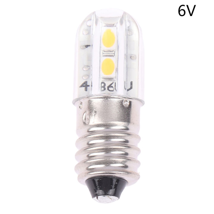E10 Led Bulb 6V 12V 24V Upgrade Bulbs 4LED Lamp Replacement For Torch ...