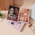 Eye Shadow Palette Makeup Set Book Shape Highlighter Powder Face Blusher Shading Pallet Pearlescent Matte Eye Shadow Pallete. 