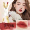 【Mingo】YZS double-headed lipstick lip liner soft mist non-stick cup matte outline lip shape waterproof easy to color color lip liner. 