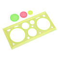 1 multi-functional puzzle ruler et art drawing tool. 