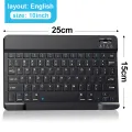10inch Bluetooth Mini Wireless Keyboard for Apple IOS Android Tablet Windows PC. 