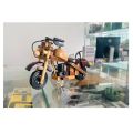 Wooden Motorcycle Ornamental High Quality Statue For Home and Office Table Decoration. 