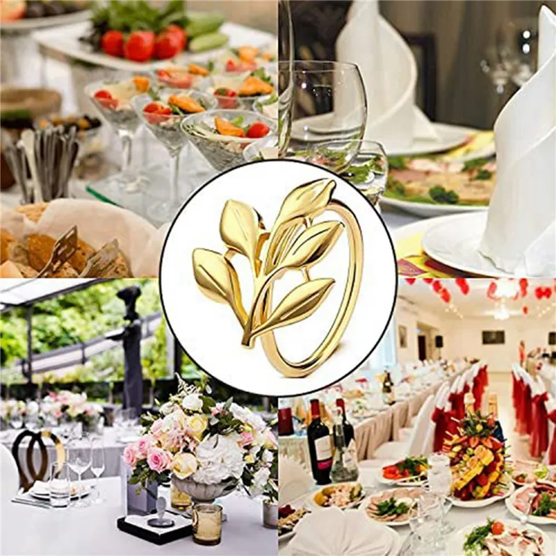 Napkin Rings Set Of 12 Gold Crown Rhinestone Napkin Rings Wedding Birthday Bridal Party Housewarming Banquet Events Home Table Dercoration