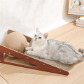 Cat Climbing Board Tripod Type Detachable 3 in 1 Scratching Post Grinding Claw Pet Supplies. 