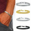 Solid Chain Style Color Personality Fashion Men's. 