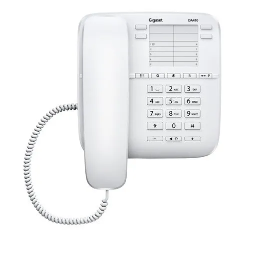Gigaset DA410 Corded Phone White