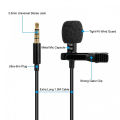 Lavalier Microphone with Tie Clip for Mobile Phones, Perfect TikTok Mic for High-Quality Video Recording, YouTube Content Creation, and Zoom Classes. 