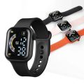 Exquisite Rainbow Child Smart Watch Ultra Sports Waterproof Kids LED Digital Electronic Watch Boy Girl Gift Student School Clock. 