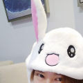Cute Cartoon Dance Ears Rabbit Beanie Hat Airbag Cap. 
