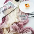 2Pcs Cheesecloth Table Runner Boho Table Runner Gradient Table Runner For Baby Shower Wedding Engagement Bridal Decor. 