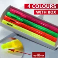 Hauser Pink Green Yellow Orange GEL/WAX Highlighter Pen. 