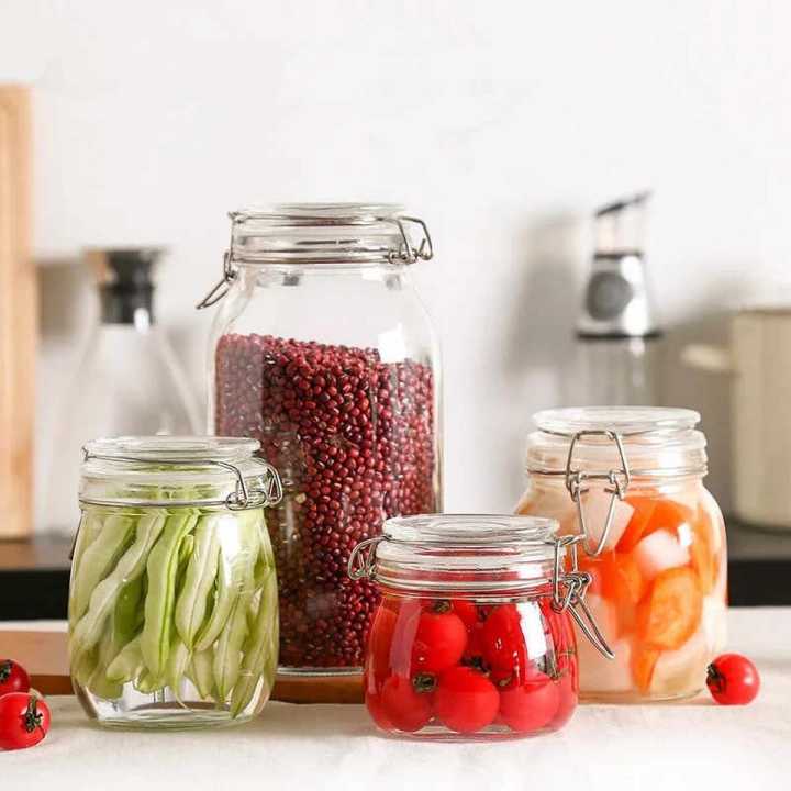 Glass Clip Jar 750ml
