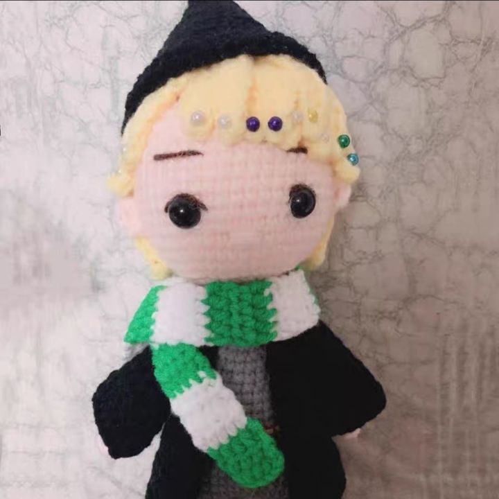 Crochet%20Wool%20Couple%20Doll%20Harry%20Potter%20Harry%20Potter%20Ron%20Creative%20DolldiyHandmade%20Material%20Kit%20Cotton%20-%20Image%202