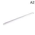 Simple Transparent Triangular Straight Ruler Kawaii Tools Student Stationery Cartoon Drawing Gift Office School Measuring Tools. 