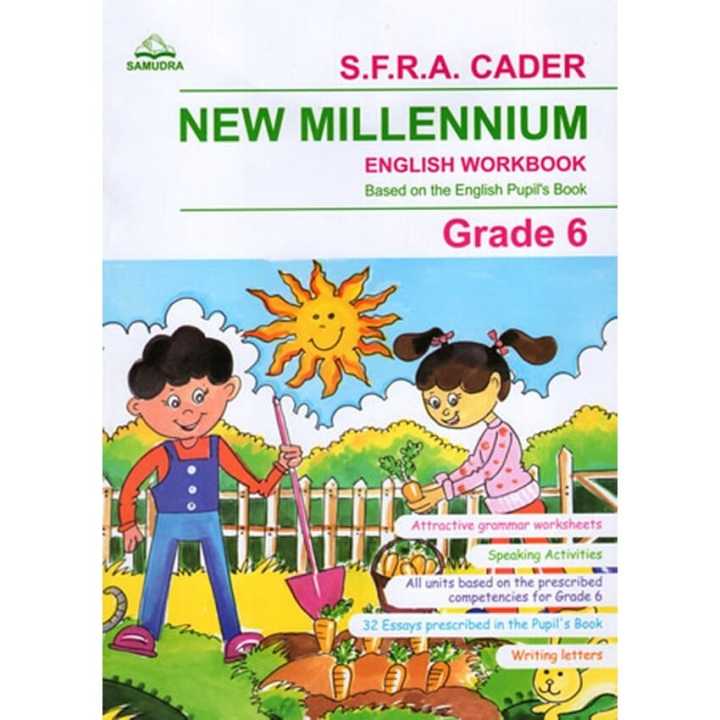 Grade 6 New Millennium English Work Book - 9789556805499