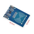High Quality MFRC-522 RC522 RFID NFC Reader RF IC Card Inductive Sensor Module For Arduino uno nano mega mini nodemcu esp electronic project. Ardutech. Module + S50 NFC Card + NFC Key Ring. 