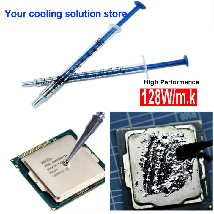 Excellent 128w/mk Liquid metal heat conduction paste For CPU GPU Graphics card cpu laptop heat dissipation liquid Thermal grease