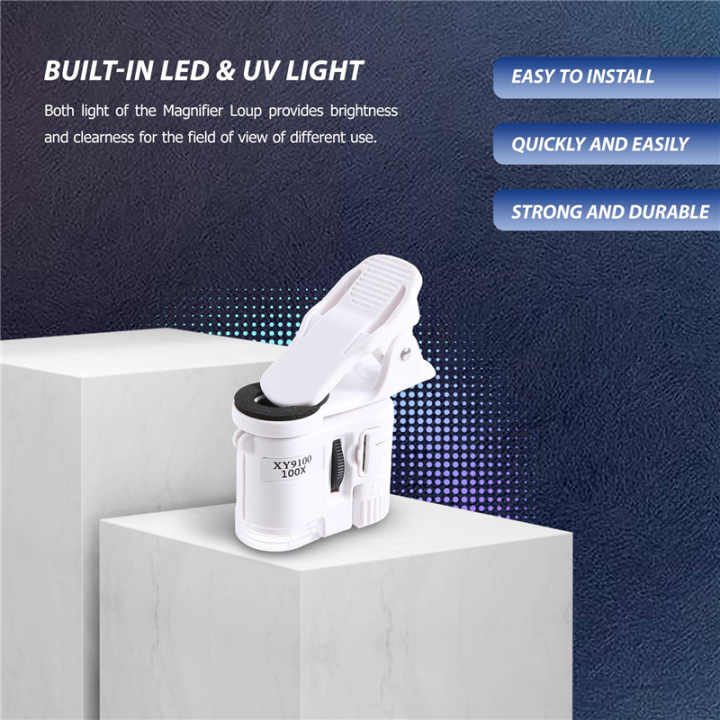 FORIDE%20100X%20Zoom%20Clip-on%20Microscope%20with%20LED%20Light,%20Portable%20Magnifier%20Loupe%20Pocket%20Magnifying%20Lens%20Glass%20-%20Image%204