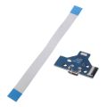 2 Sets For Playstation 4 For PS4 Controller Replacement Parts With 14 Pin Cable USB Charging Port Socket Board JDS-001. 