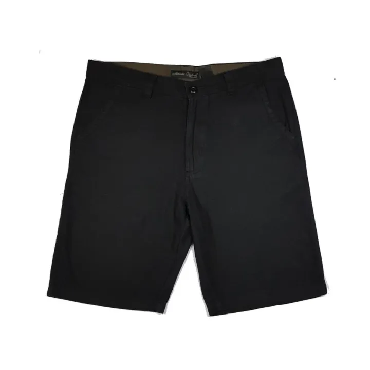 Men's Short Cotton Black