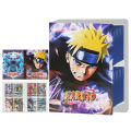 【New and Improved】 240pcs Card Album Book Naruto Dragon Ball Goku Vegeta ONE PIECE Luffy Zoro Map Letter Holder Binder Card Notebook Collection.