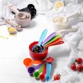 Measuring Cups And Soons Set 10 Pcs - Multi. 