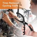 Bike Tire Levers Bike Tire Pliers Bicycle Tyre Remover Clamp with Non-Slip Grip Convenience Road Mountain Bike Changer. 