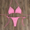 Bikini 2023 Push Up Women Swimsuits Female Micro Bikini Sets Solid Swimwear Bathing Suit Swimming Suits Brazilian Biquini. 