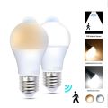 E27 PIR Motion Sensor Lamp / Human Body Motion Sensor Light Bulb /12W LED Bulb Motion Sensor Security Light / Smart LED Nights Bulbs for Stair Hallway Outdoor Lamps. 