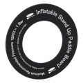 PVC Anti Skid Black Gas Valve Adapter Washer For Inflatable Surfboard Rubber. 