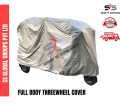 Three Wheel  Universal Tuk TukIndoor Outdoor Sunscreen Heat Protection Dustproof Anti-UV Scratch-Resistant Vehicle Cover / Tent. 