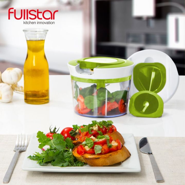 Hand String Blender 【TrendGlobe】Quick Pull String Food Chopper Spiral Slicer Powerful ...