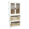 Foldable Wardrobe Organizer 360 Degree Universal Wheels Portable Wardrobe Closet for Cloakroom. 